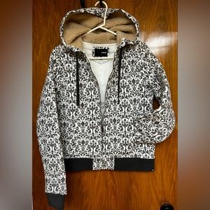 Hurley zip front hoody-Size L